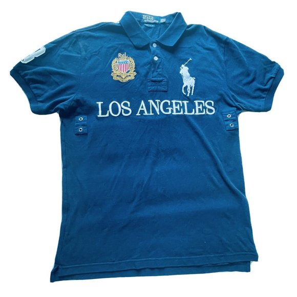 トップス POLO RALPH LAUREN BIG PONY LOS ANGELES Polo Ralph Lauren | Shirts | Polo Ralph Lauren Ss Shirt Los